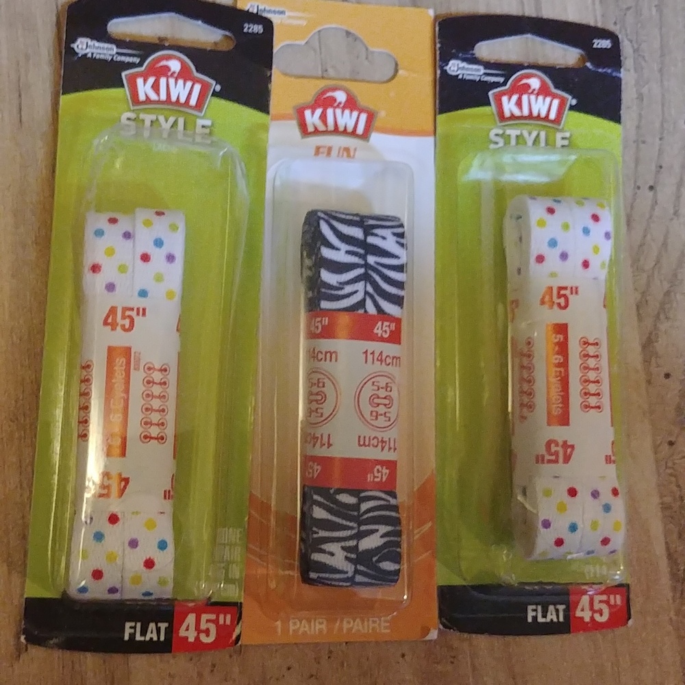 🎉2/$16 New Kiwi 3pc. Shoelaces